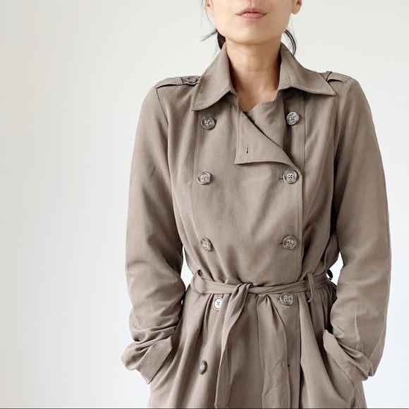 Full suede trench coat - JACK by BB DAKOTA - Picture 2 of 8